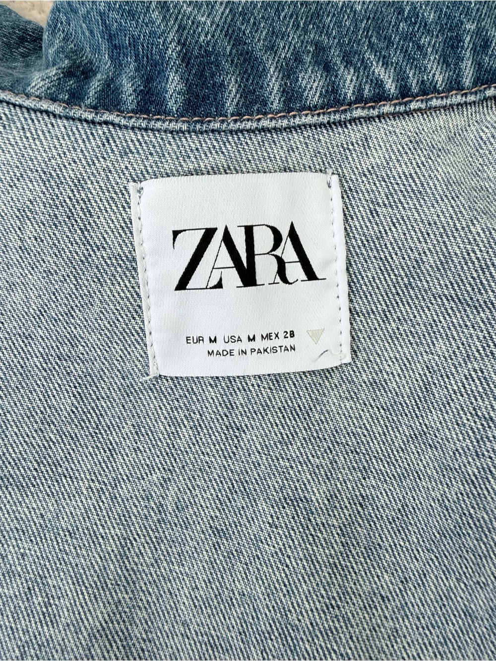 Oversized Blue Denim Shirt- Jacket/Shacket - Picture 9 of 10